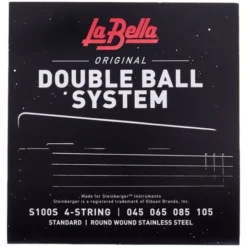 La Bella S100S Double Ball Bass Med