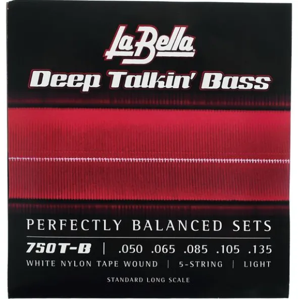 La Bella 750T-B White Nylon L