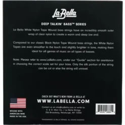 La Bella 750T-B White Nylon L