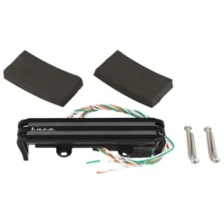 Lace Pickups Aluma J Bass Bridge BK