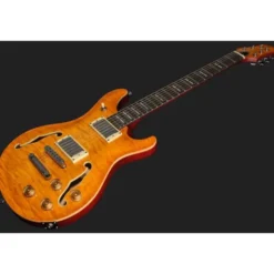 Larry Carlton Q7 Hollow Amber Burst