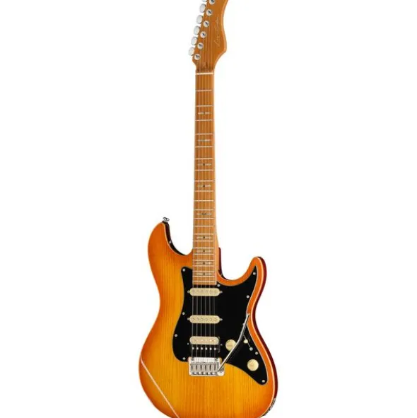 Larry Carlton S7 Ash Top Amber Burst