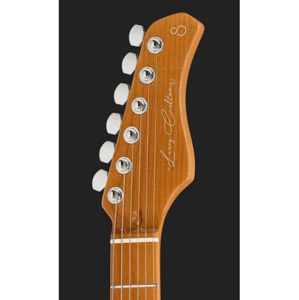 Larry Carlton S7 Ash Top Amber Burst