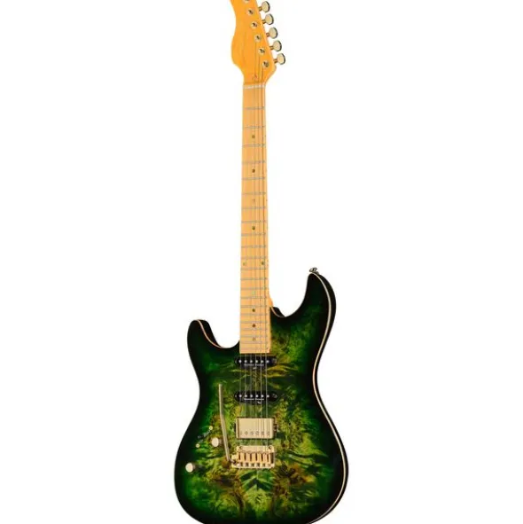 Larry Carlton S10 HSS Transparent Green LH
