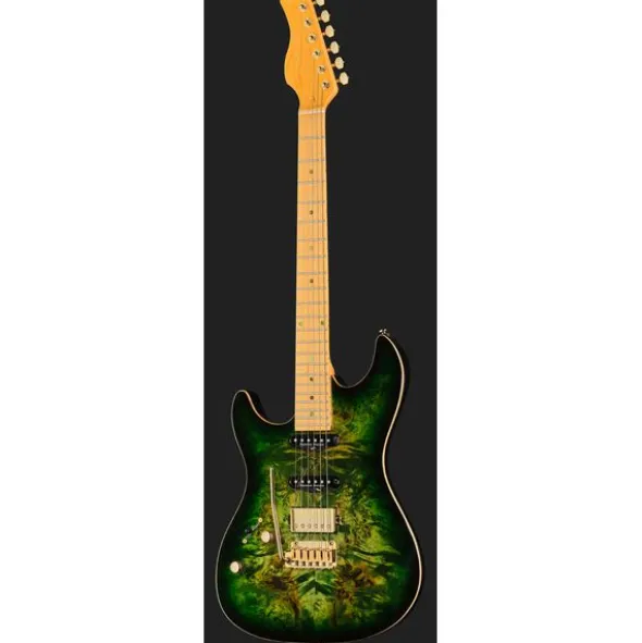 Larry Carlton S10 HSS Transparent Green LH