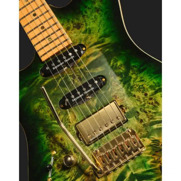 Larry Carlton S10 HSS Transparent Green LH