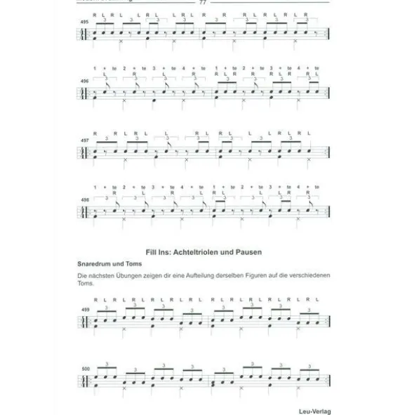 Leu Verlag Modern Drumming 1