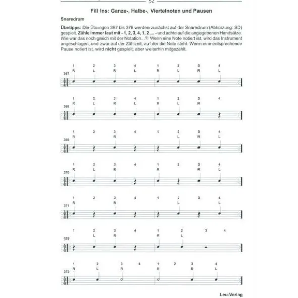Leu Verlag Modern Drumming 1