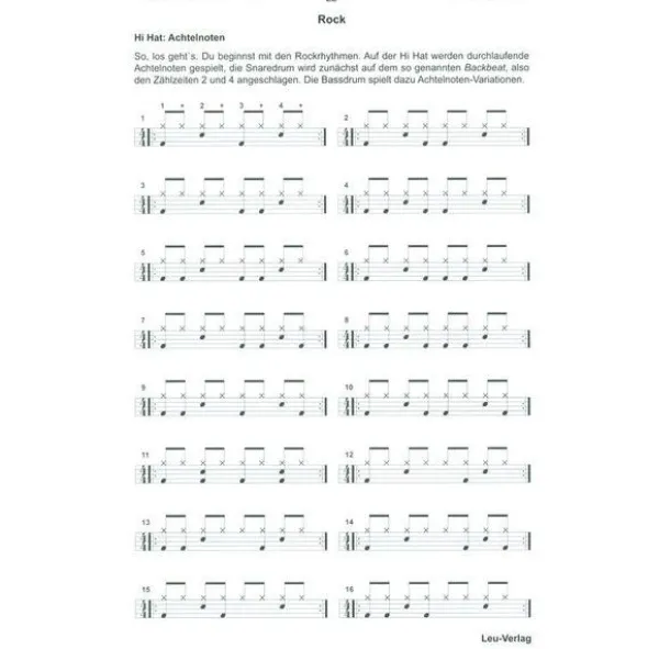 Leu Verlag Modern Drumming 1