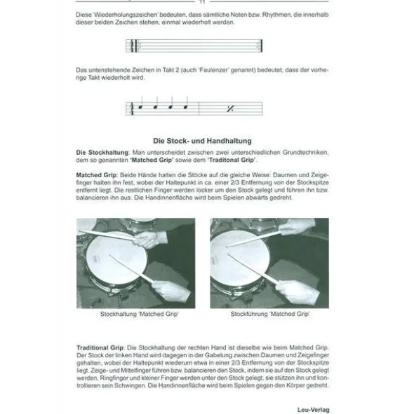Leu Verlag Modern Drumming 1