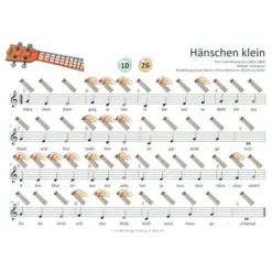 LeuWa-Verlag 16 Kinderlieder Ukulele 1