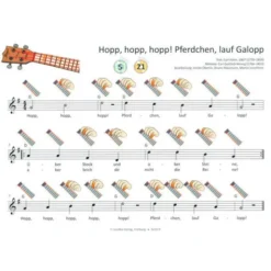LeuWa-Verlag 16 Kinderlieder Ukulele 1