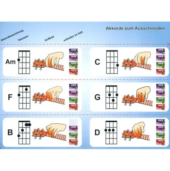 LeuWa-Verlag24 Weihnachtslieder Ukulele
