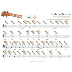 LeuWa-Verlag24 Weihnachtslieder Ukulele