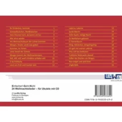 LeuWa-Verlag24 Weihnachtslieder Ukulele