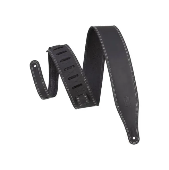 Levys Butter Leather Strap 2,5"BK