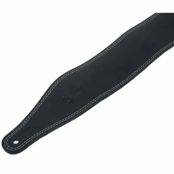 Levys Butter Leather Strap 2,5"BK
