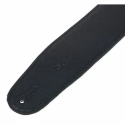 Levys Garment Leather Bass Strap BK