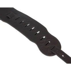 Levys Leather Bass Strap 4,5" DBR