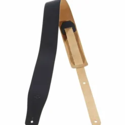 Levys Leather Strap 2,5" BK