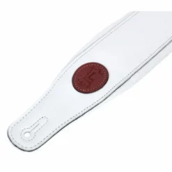 Levys Pad. Garm. Leather Strap 3" WH