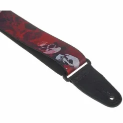 Levys Poly Print Strap 2" Skull