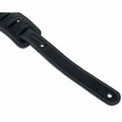 Levys Soft Leather Strap 2,5" BK