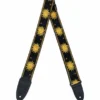 Levys Woven Jacquard Strap 2" BK