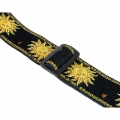 Levys Woven Jacquard Strap 2" BK