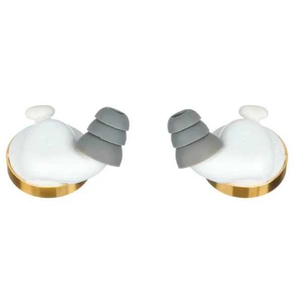 Limousine Earplugs Knops Gold White