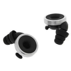 Limousine Earplugs Knops Knurled Black