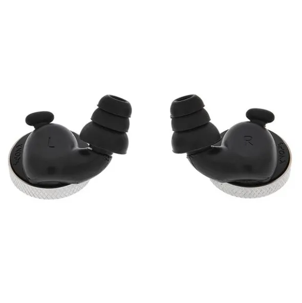 Limousine Earplugs Knops Knurled Black