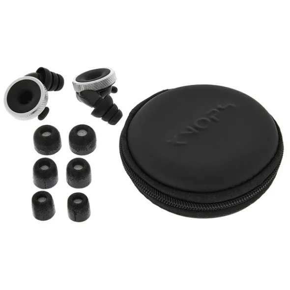 Limousine Earplugs Knops Knurled Black