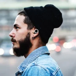 Limousine Earplugs Knops Smooth Black