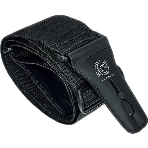 Lock-It Poly Pro 3" Strap BK