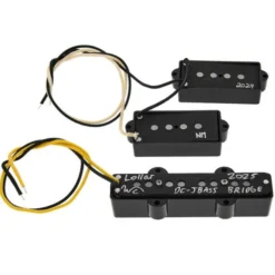 Lollar PJ-Bass DC Noiseless 4S Set BK
