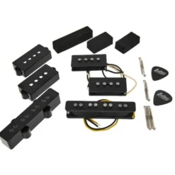 Lollar PJ-Bass DC Noiseless 4S Set BK