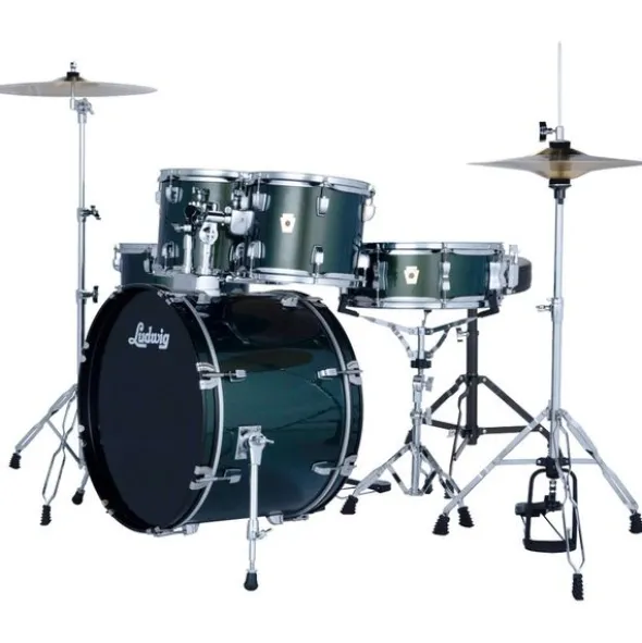 Ludwig Accent Fuse 5pc Jade Dust
