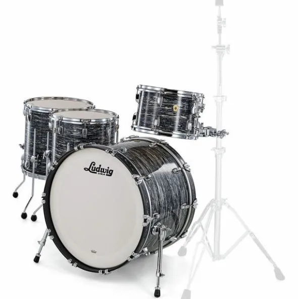 Ludwig Classic Maple 4pcs V. Black Oy