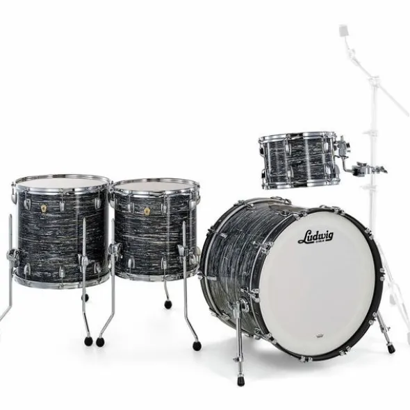 Ludwig Classic Maple 4pcs V. Black Oy