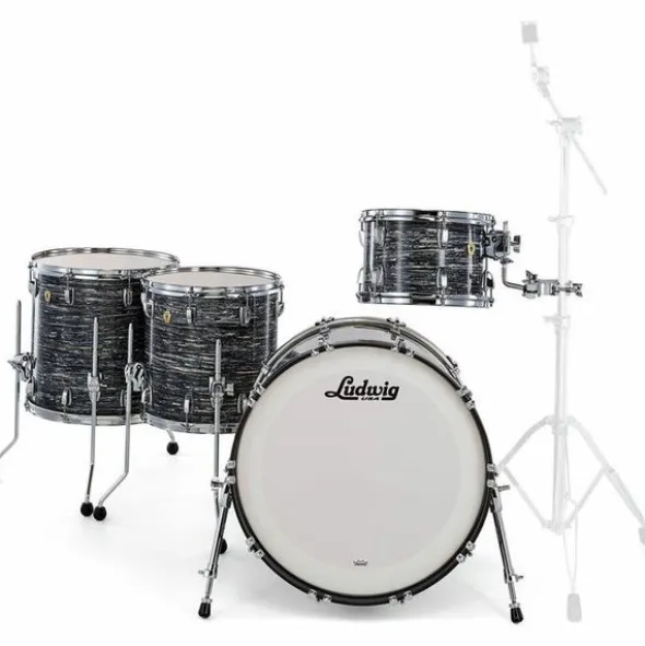 Ludwig Classic Maple 4pcs V. Black Oy