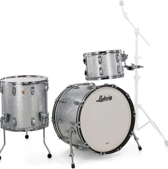 Ludwig Classic Maple Rock Silver Sp.