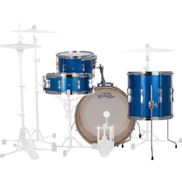 Ludwig Continental Club 20" Blue Spkl