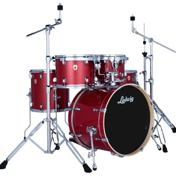 Ludwig Evolution Bundle 20" Crimson