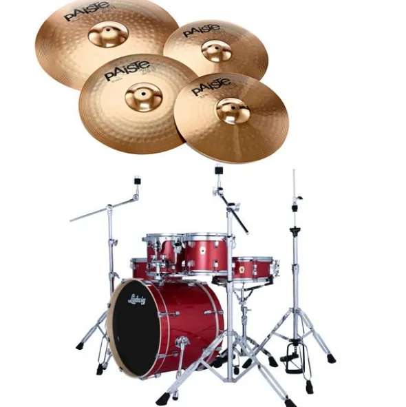 Ludwig Evolution Bundle 20" Crimson
