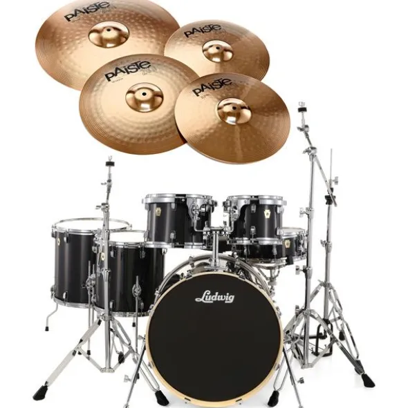 Ludwig Evolution Bundle 22" 6pc M. D.
