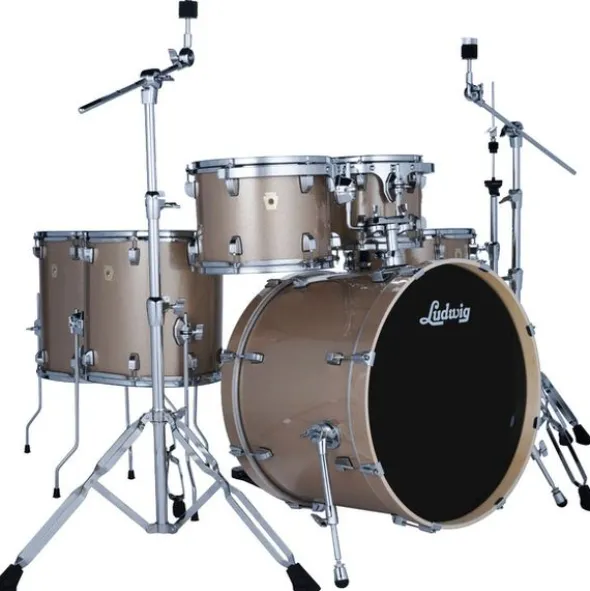Ludwig Evolution Bundle 22" 6pc Pros.
