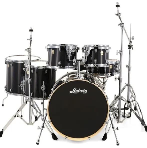 Ludwig Evolution 22" 6pc Moon Dust