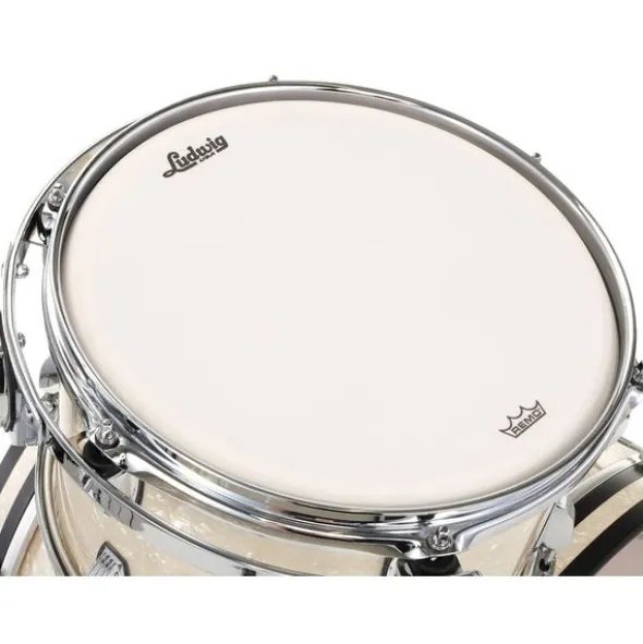 Ludwig Legacy Mahog. Downb. V.White