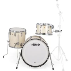 Ludwig Legacy Mahog. Downb. V.White